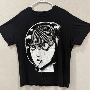 ABVHVN “Junji Spiral” - Horror Graphic Tee